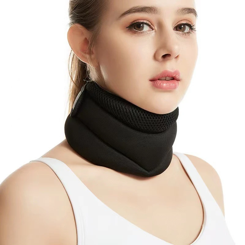 Comfort Office Neck Brace  3-Part Anti Drooping Head Cervical Traction Corrector  Portable Collar for Posture Fixation