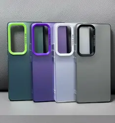 리얼미 C65 4G 휴대폰 케이스, 럭셔리 메탈릭 오로라 스킨 매트 커버
