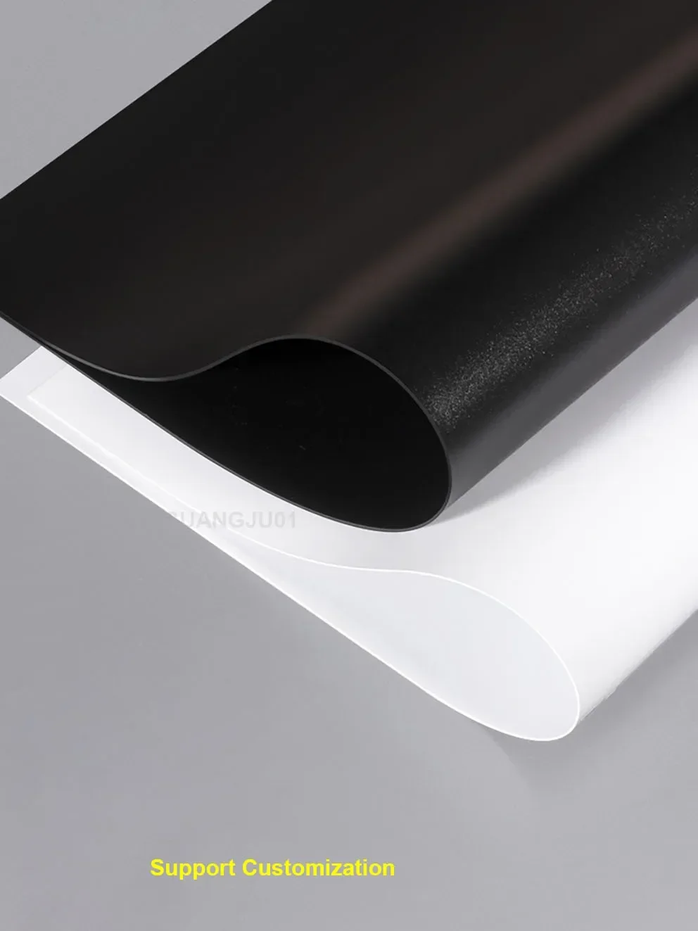 

Frosted White / Black PP Plastic Sheet 100x200 210x297 200x300 300x400mm Thickness 0.3/0.4/0.5/0.6/0.8/1/1.5/2mm