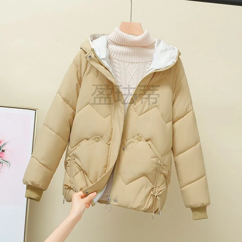 Ying 8 Short Down Jacket For Women, 2024 New Winter Jacket, Breadcoat, Loose Thick Small Cotton