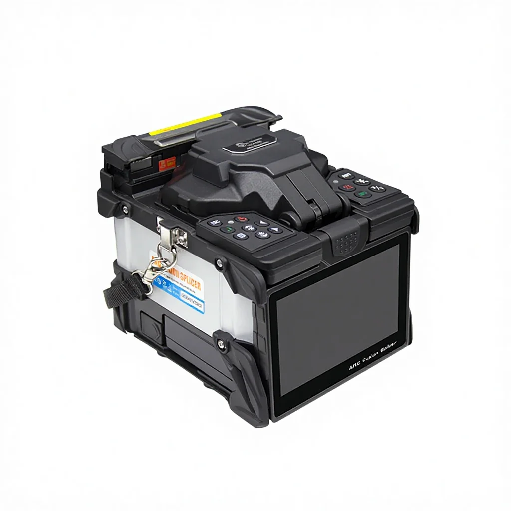 Fujitomo FSM-38S Core to Core Fusion Splicing Machine FTTH IP Optical Fiber Backbone 6 Motor Support OEM