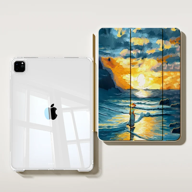 

for iPad A16 2025 Air 7 13 M3 Case for iPad 10th 10.9 2024 Pro 11 13 Case for Air 4 5 Funda Cute Patterns