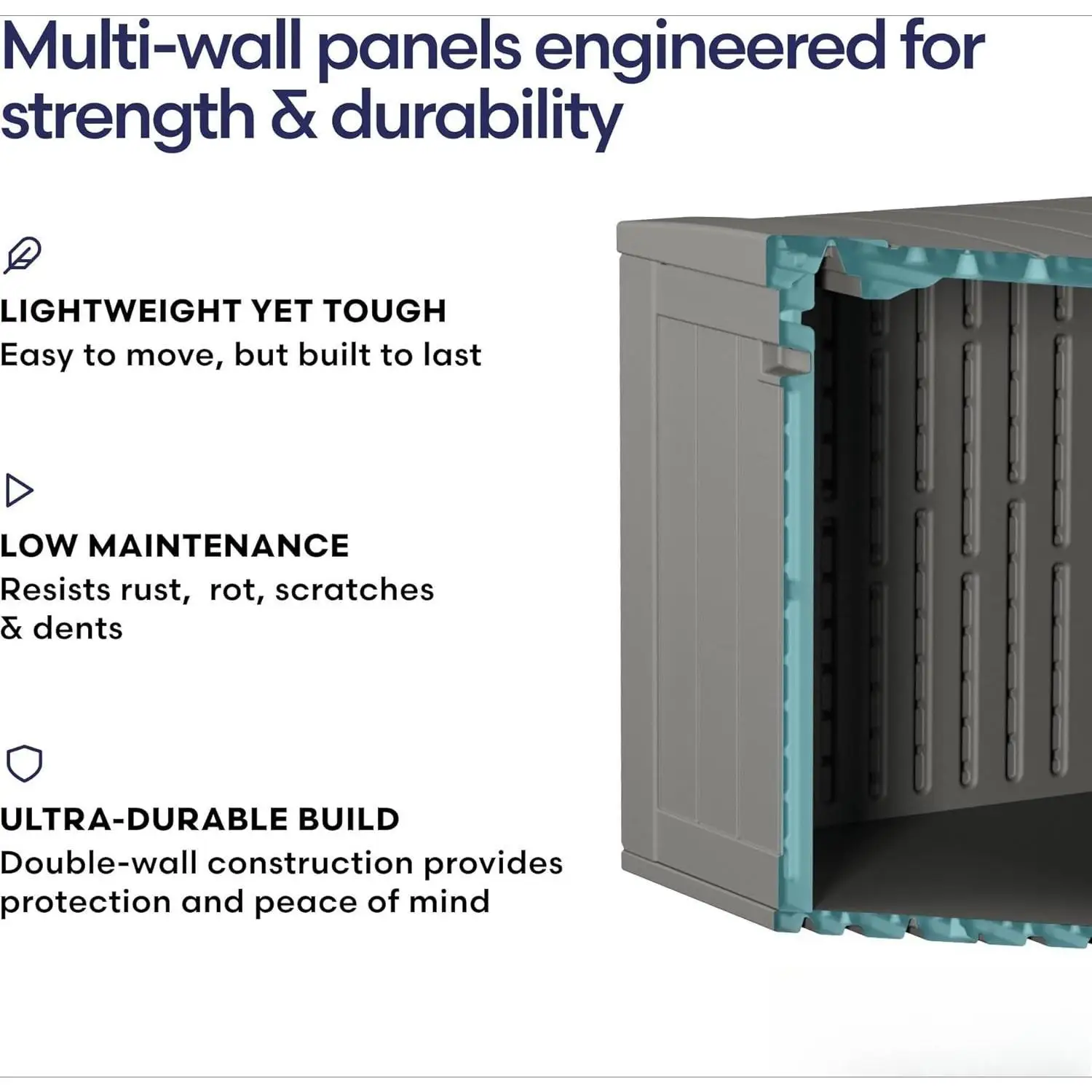 Flip Top 80 GAL. CAIXA DECK GRANDE