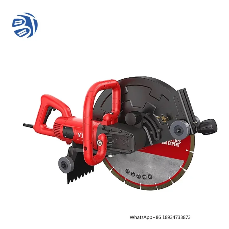 Multifunctional concrete cutting machine for reinforced concrete wall saw road cutter