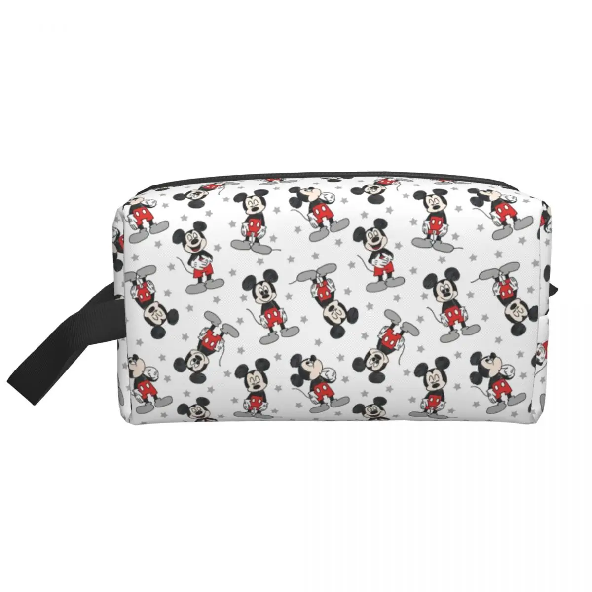 Custom Mickey Mouse Star Manga Makeup Bag for Women Travel Cosmetic Organizer Fashion Storage Toiletry Bags