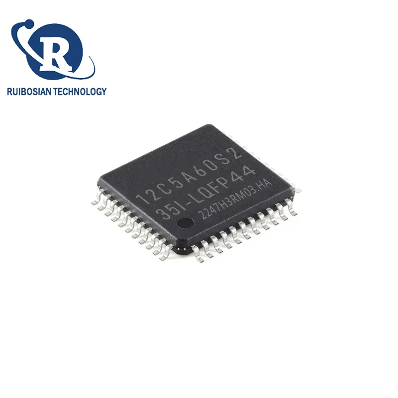 5 buah STC12C5A60S2-35I-LQFP44 controller QFP-44 mikrokontroler 100% baru asli