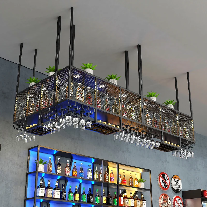 

Nordic bar counter wall-mounted hanging cabinet wall cabinet locker storage cabinet balcony hanging storage wrought iron living