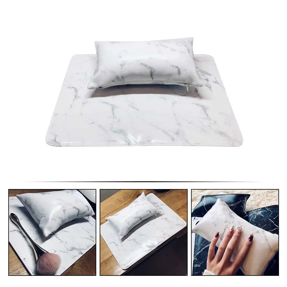 

1 Set Manicure Hand Nail Art Arm Rest Cushion For Salon Home Wrist Support Table Mat Manicure Accessory Tool Kit