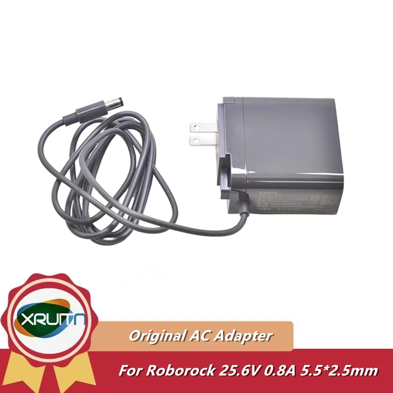 Genuine BTC03RR AC Adapter Charger  for Roborock Handheld Cordless Vacuum Cleaner H6 H7 Power Supply 25.6V 0.8A