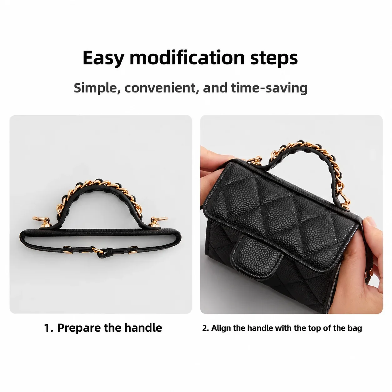 Card Bag Handle For Wallet Women Bag Fashion Durable Gitft Wallet Modification Crossbody Chain Accessories
