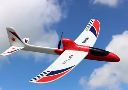 Upgrad Super 10F Capacitor Electric Hand Throwing Free-flying Glider DIY kit Airplane aircraft Model Flight endurance 2 minutes