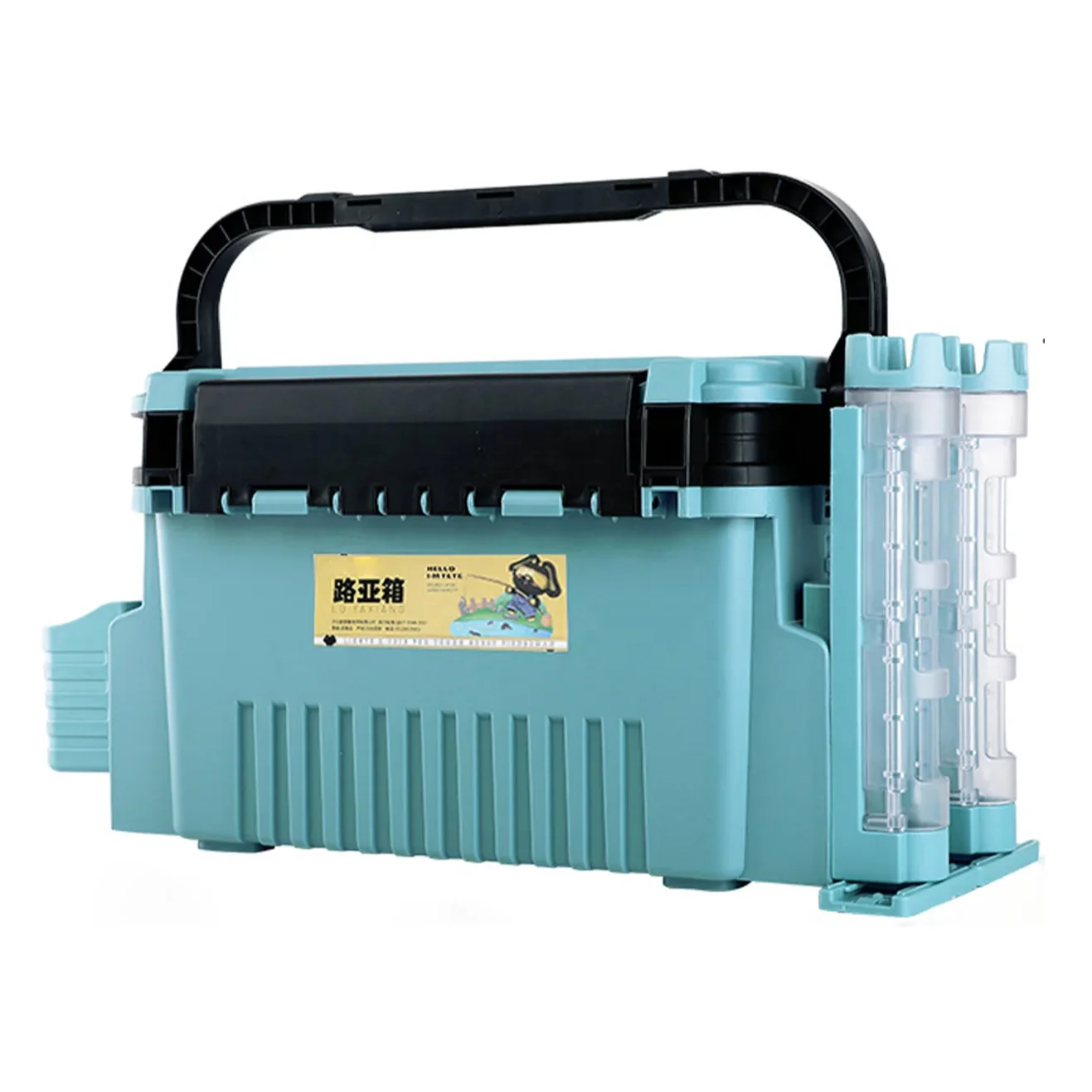 

Outdoor Fishing Tackle Box Portable High Quality PP Material Multifunction Fishing Box Weihai Wholesale Sea Fishing Tackle