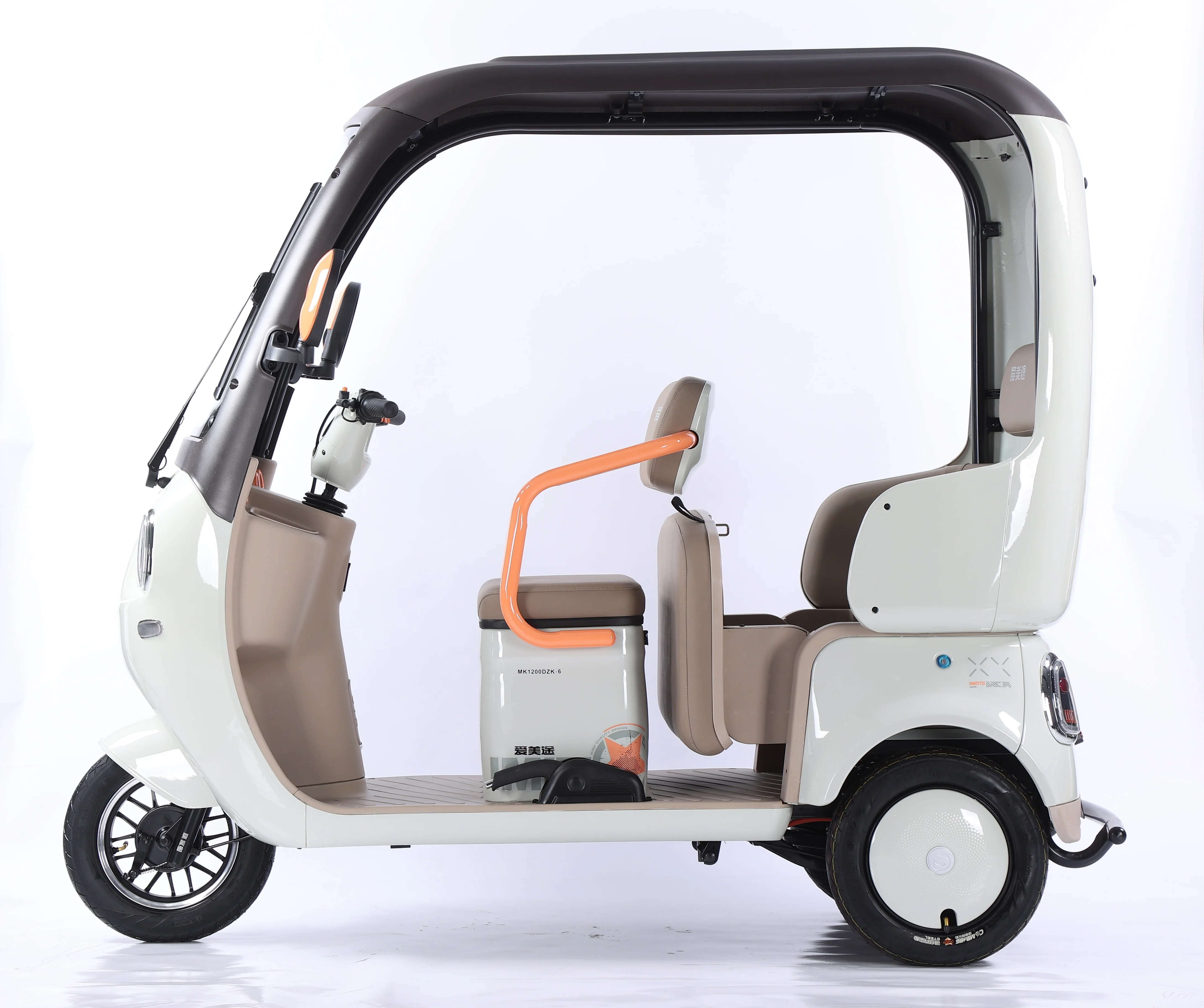 

Urban Commuting Adult Electric Tricycle with Thickened Frame and Powerful Motor Green Energy Trike Open Body Type