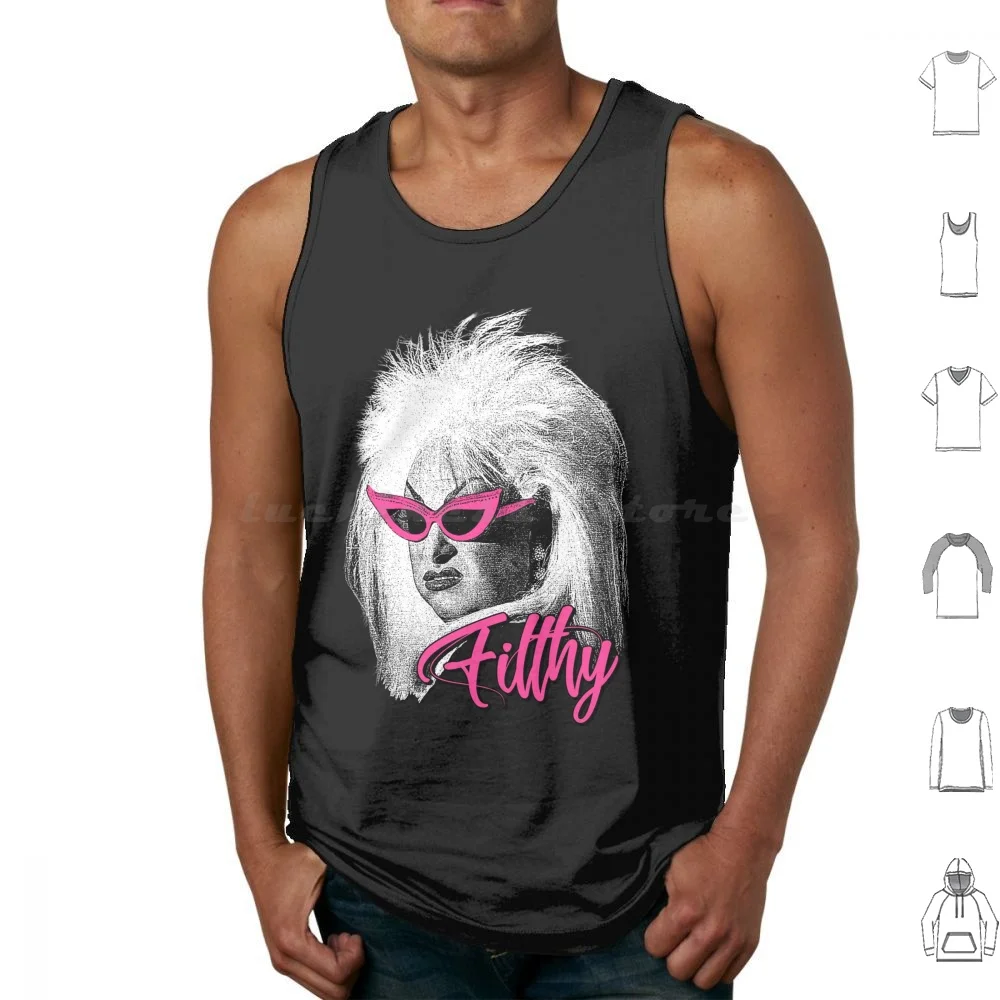 Divine-Filthy Tank Tops Print Cotton Divine John Waters Filthy Drag Queen I Am Beautiful Hairspray