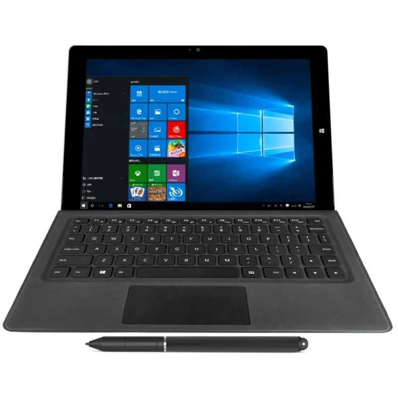 tablet com teclado e caneta