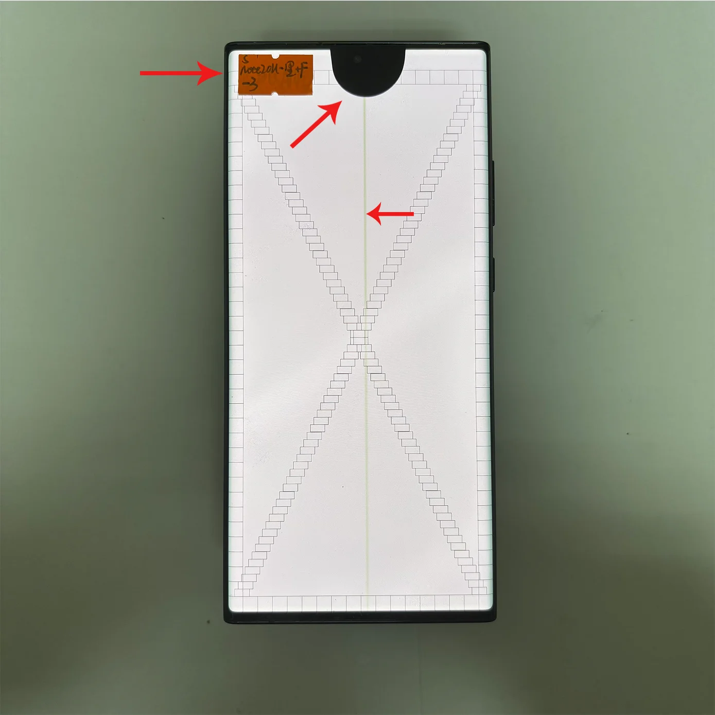Super AMOLED For Samsung Galaxy Note 20 Ultra  Display Touch Screen  With Lines Digitizer Assembly LCD Display - view 5
