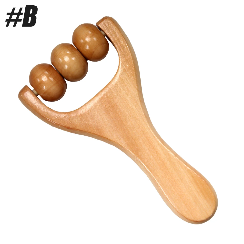 2/4 Stück Massageroller aus Holz, sofort selbstmassageende Taille, Oberschenkel, Bein, Hände, Ganzkörper-Roller-Werkzeug, Massagegerät, DIY Maderotherapie – Detail 12