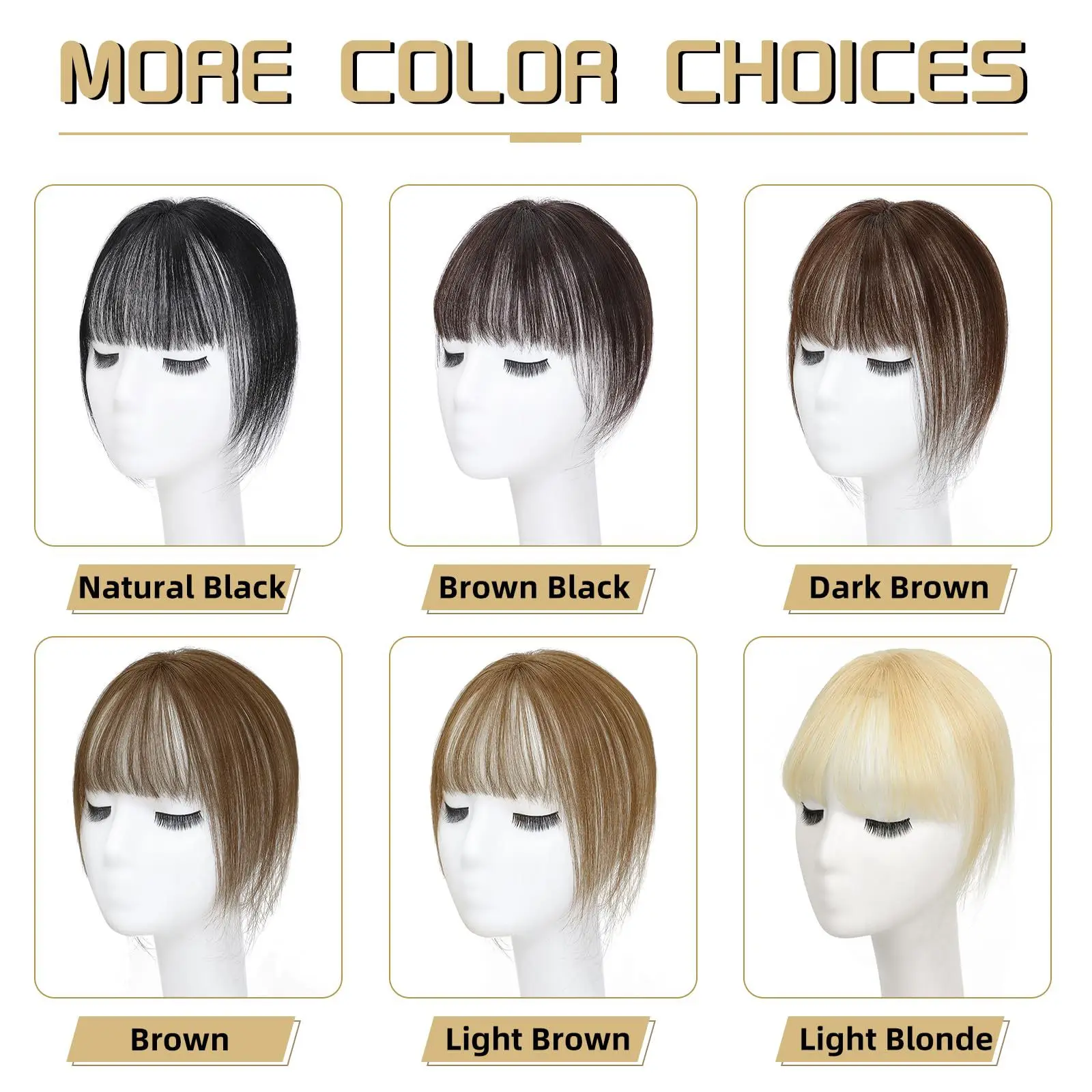 Рисунок 5 - 100% человеческие волосы с челкой