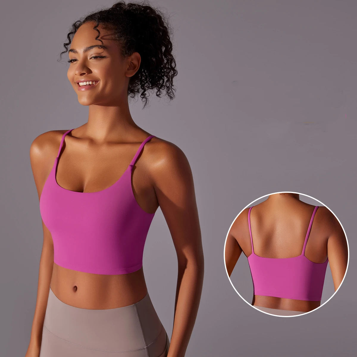 

Женский спортивный бюстгальтер, сексуальный бюстгальтер для йоги с высокой поддержкой, ударное спортивное нижнее белье для бега, быстросохнущий топ на бретелях для фитнеса, тренажерного зала, мягкий бюстгальтер без косточек