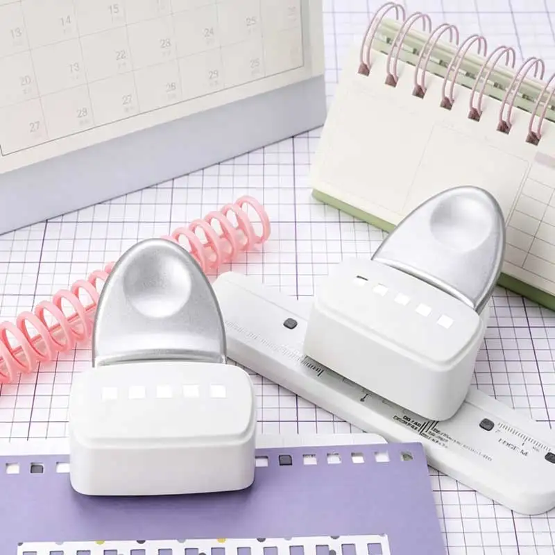 5 Hole Square Punch Handcrafted Punching Tool Diy Craft Binding Supplies For Notebook Diary Book Binding And Paper Punching