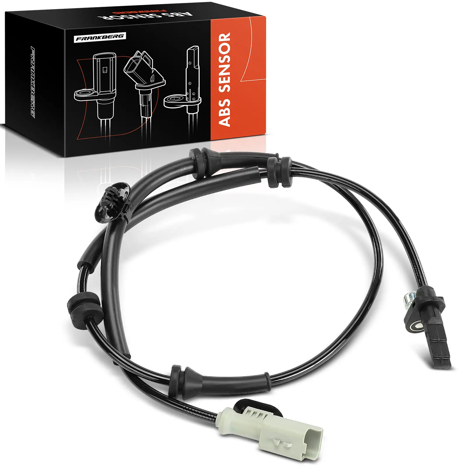Frankberg 1x ABS Sensor Vorderachse Links Rechts für Peugeot 3008 SUV M4 MC MJ MR 3008 Van MC MJ MR 5008 II M4 MC MJ MR 30212