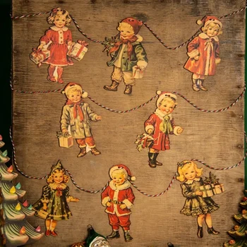 Holz Weihnachten Vintage Ammer Holz Wand dekoration Weihnachts baum Holz Banner Dekor Kürbis Holz Halloween Ammer Dekorationen