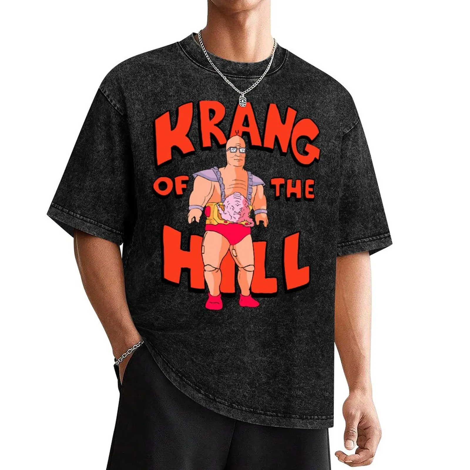 Krang T-Shirt plain vintage clothes shirts graphic tees hippie clothes Men's t-shirt