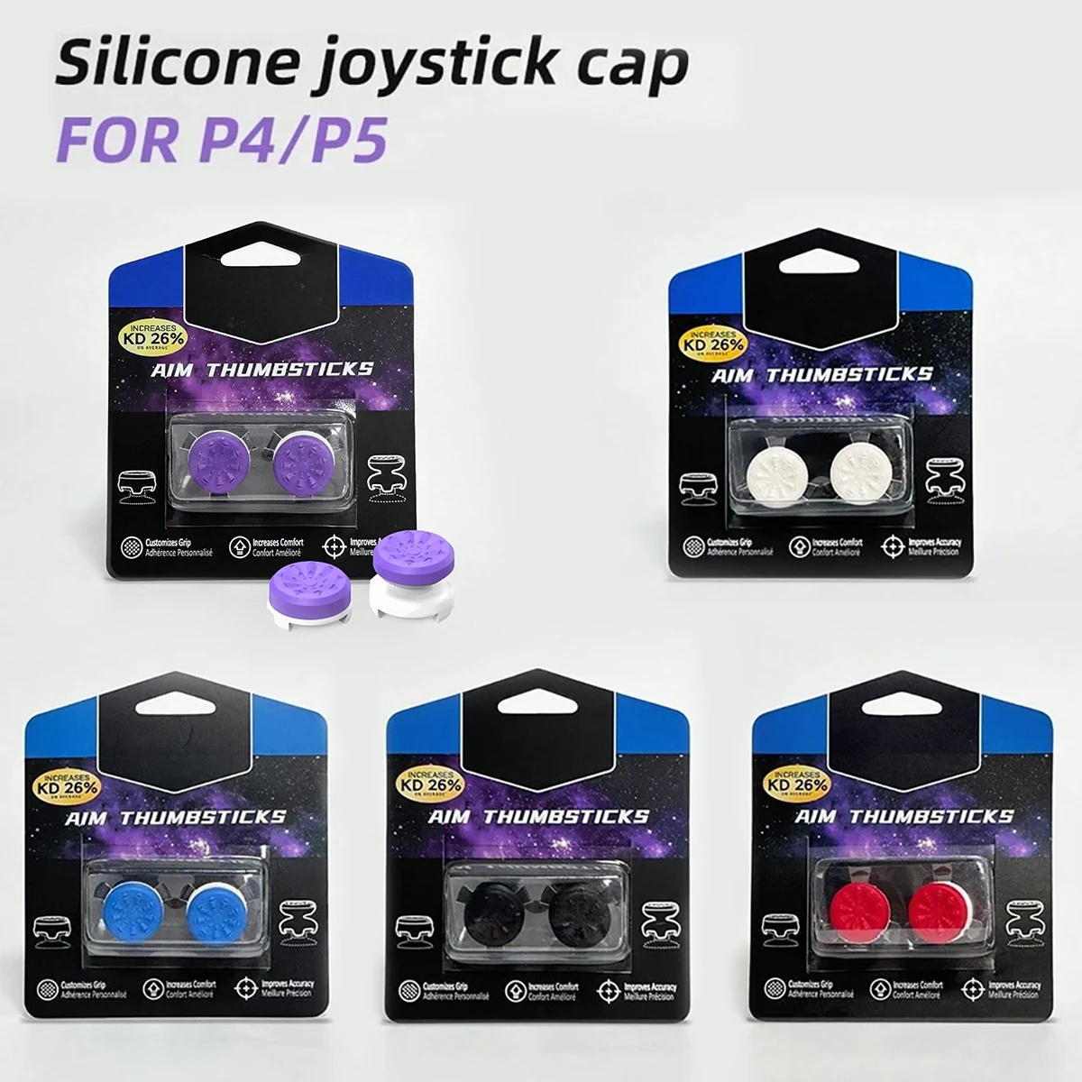 2 Silicone Thumb Gr… - image
