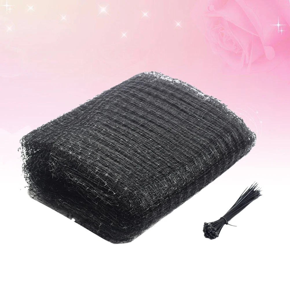 

20pcs 2.1x6m Net Grape Rice Protection Netting Fruit Vegetables Plant Flower Mesh Netting with Ribbon for Farms