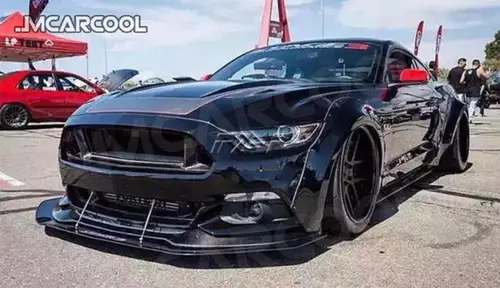 Imagen 2 del producto 2 uds 75mm ajustable de carreras parachoques delantero labio divisor varilla puntal amarre barra de soporte Kit parachoques aluminio Universal accesorios de coche