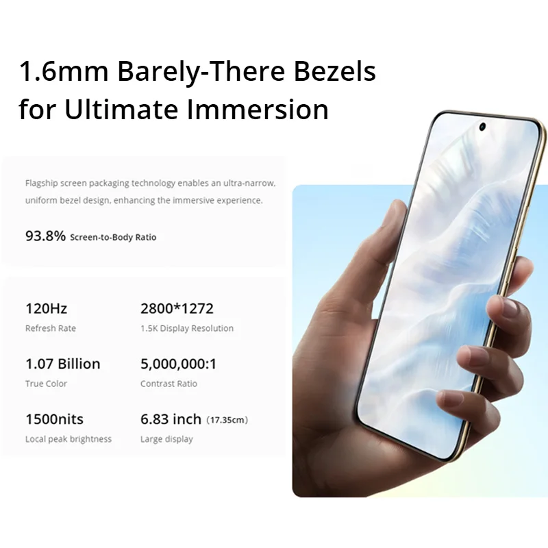 هاتف محمول Realme 14 Pro+ 5G Sony IMX896 OIS كاميرا 3X Periscope Snapdragon ® شرائح 7s Gen 3 5260 مللي أمبير 50 ميجابكسل 120 هرتز 80 وات شحن