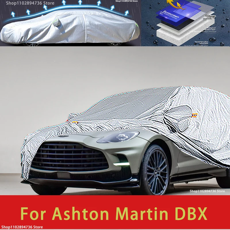 

For Ashton Martin DBX Outdoor Protection Full Car Covers Snow Cover Sunshade Waterproof Dustproof Exterior Car accessories