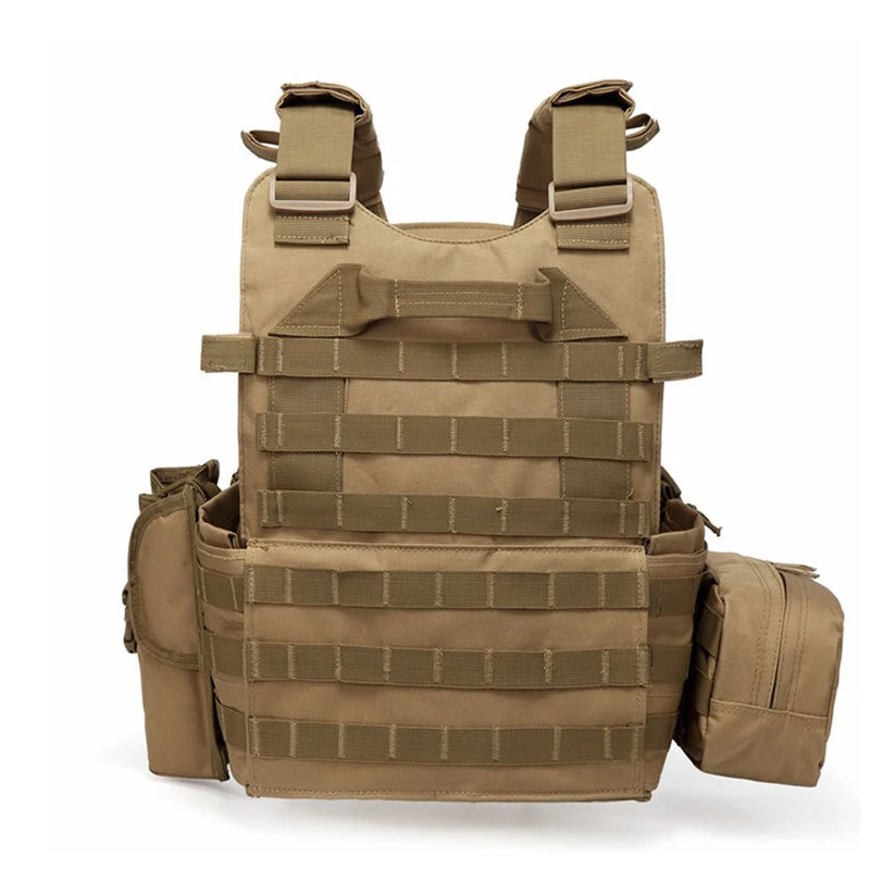 6094 Tactical Vest Molle System Hunting Body Armor Plate Carrier Vest Paintball Airsoft Shooting Vest