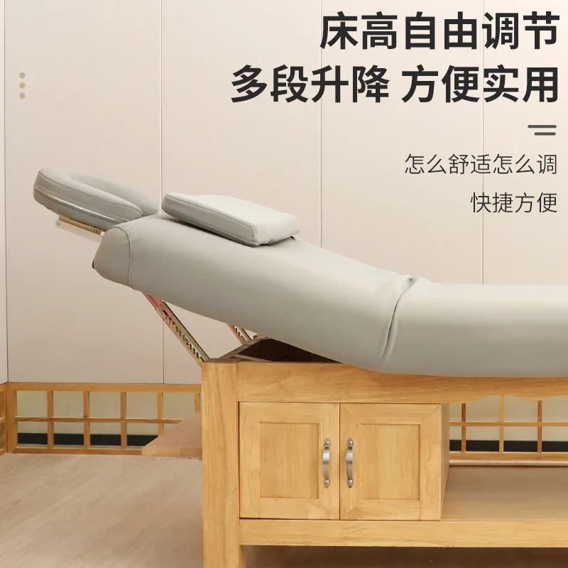 Schoonheidsbed, Speciale Body Spa Massage Therapie Bed Voor Schoonheidssalons, Stap Op De Rug Etherische Olie Massage Bed, Volledig Verpakt Een