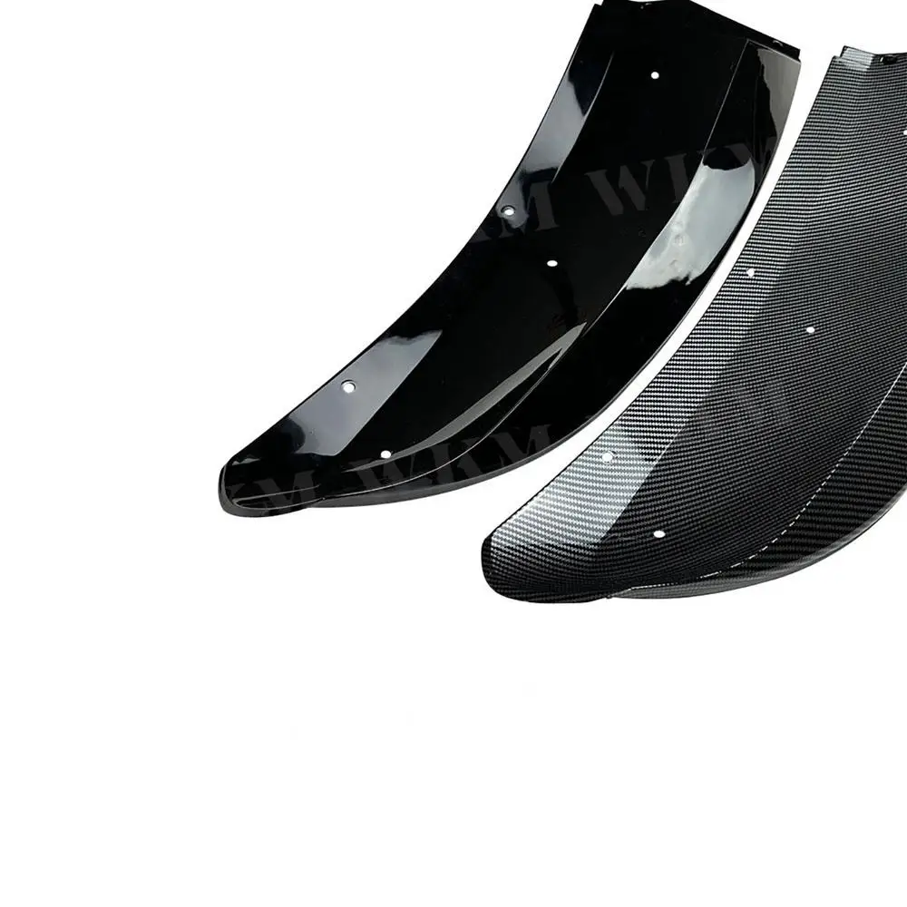 ABS Front Lip Spoiler For BMW X5 F15 2014-2018 Head Bumper Chin Guard Bumper Cover Front Bumper Extension Bodykits 3pcs/set