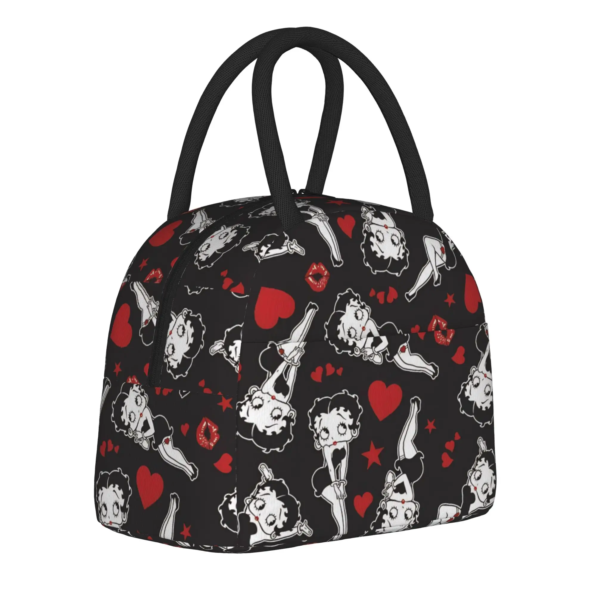 

Boops Bettys Thermal Insulated Lunch Bag for Work Portable Food Bag Men Women Thermal Cooler Lunch Boxes