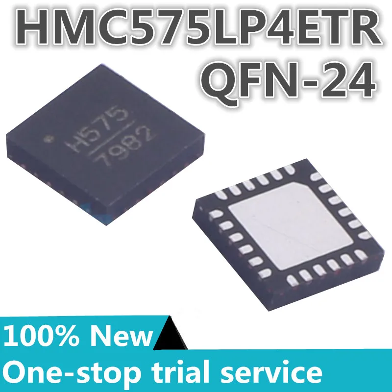 

1-10 %New original HMC575LP4 HMC575LP4TR H575 QFN-24 RF IC frequency coefficient general 6GHz ~ 9GHz active frequency multiplier