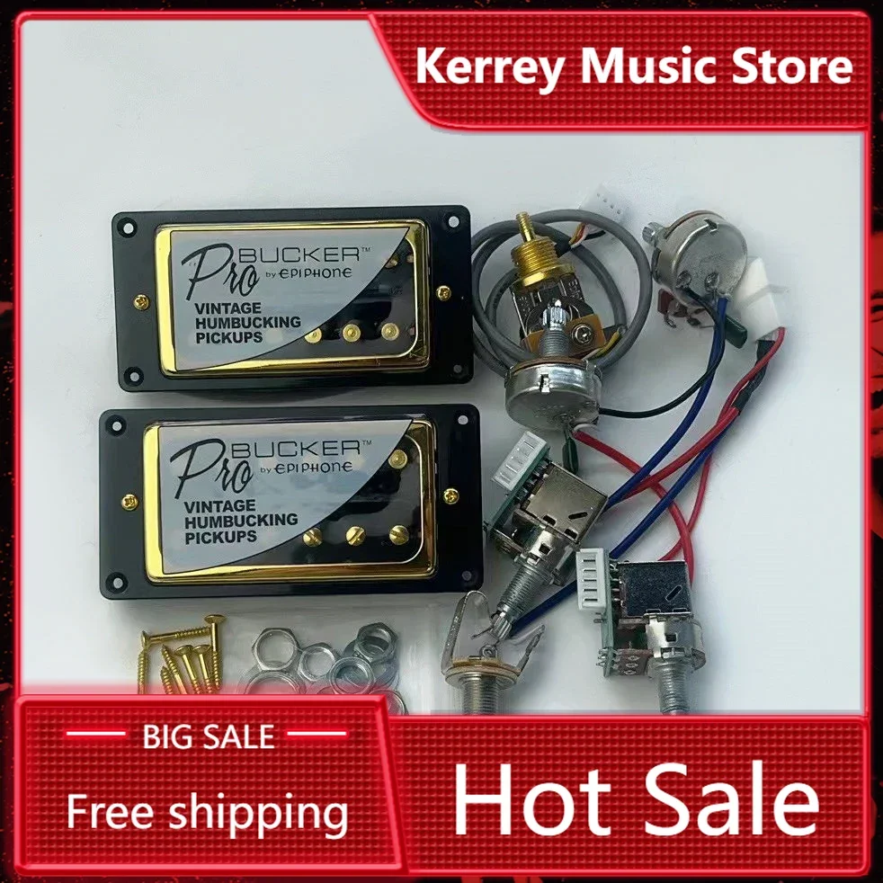 

Original genuine standard Alnico 5 ProBucker push-pull 2V2T wire harness electric guitar humbucking pickup 1 set