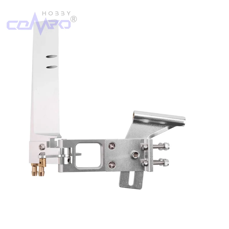 

1 шт., алюминиевый сплав, 110 мм, водопоглощающий руль, алюминиевые присоски с хвостовым кронштейном вала 4 мм для деталей реактивных лодок CAT RC