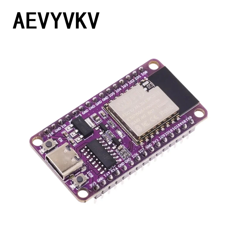 Placa de desarrollo ESP8684 TYPE-C USB ESP32-C2 ESPC2-12 DevKit Serial CH340 WiFi + Bluetooth módulo de doble núcleo para Arduino