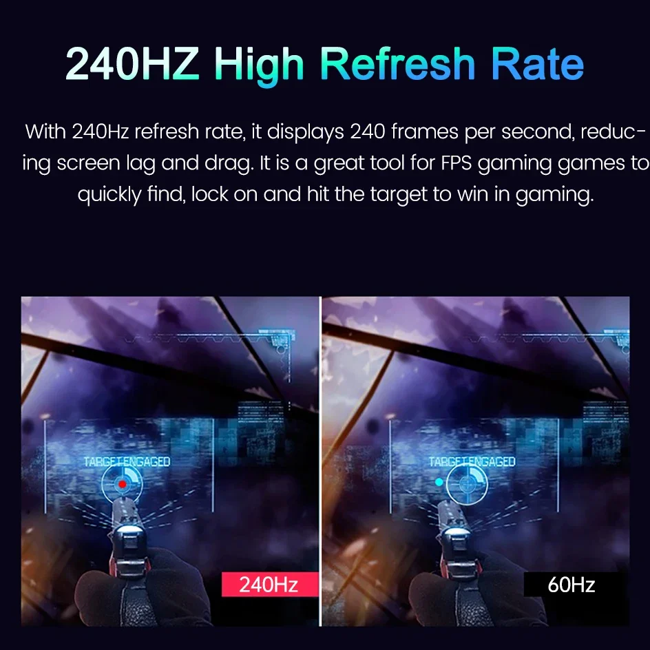 16 Inch 2.5K 240Hz MiniLED Portable Monitor 2560*1600 1200Nit 100
