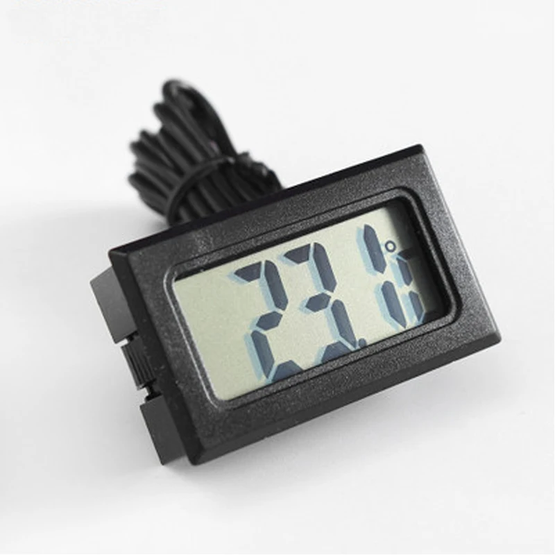 Mini thermomètre numérique LCD, capteur de température-50 ~ 110 degrés, avec sonde étanche, pour réservoir d'eau domestique, réfrigérateur