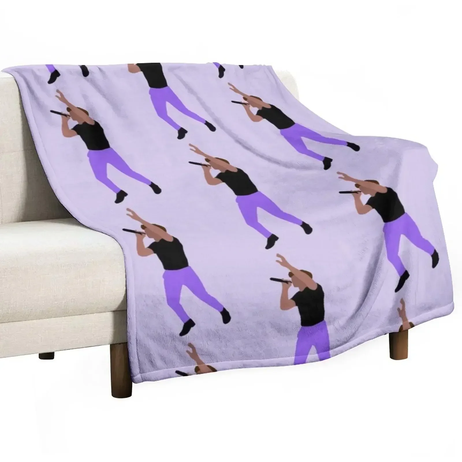 

niall horan purple pants Throw Blanket Blankets For Bed Nap Giant Sofa Blankets