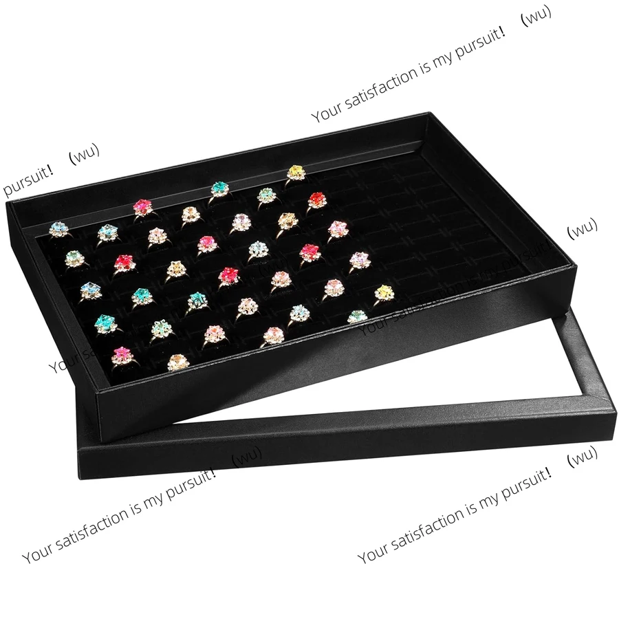 Velvet Ring Box 100 Slots, Stud Earring Organizers and Storage Jewelry Display Case for Stud Earring Jewelry Tray Organizer
