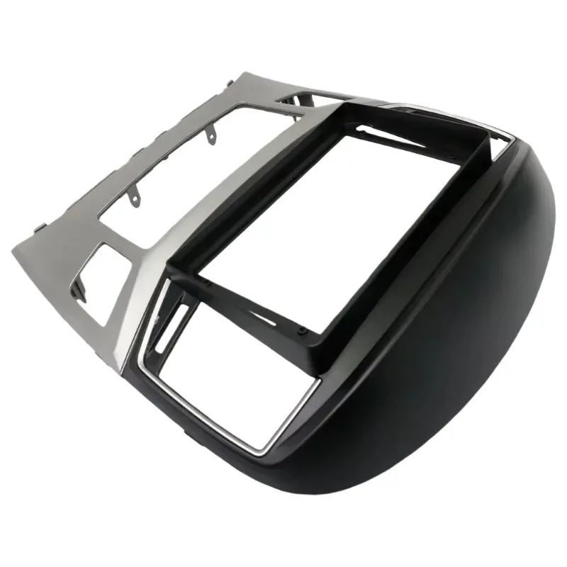 9 بوصة مشغل أسطوانات للسيارة الإطار الصوت داش مجموعات الكسوة فآسيا لوحة راديو لاعب شاشة 2 الدين لشركة هيونداي H1 Starex 2015-2018 عدة الإطار #5