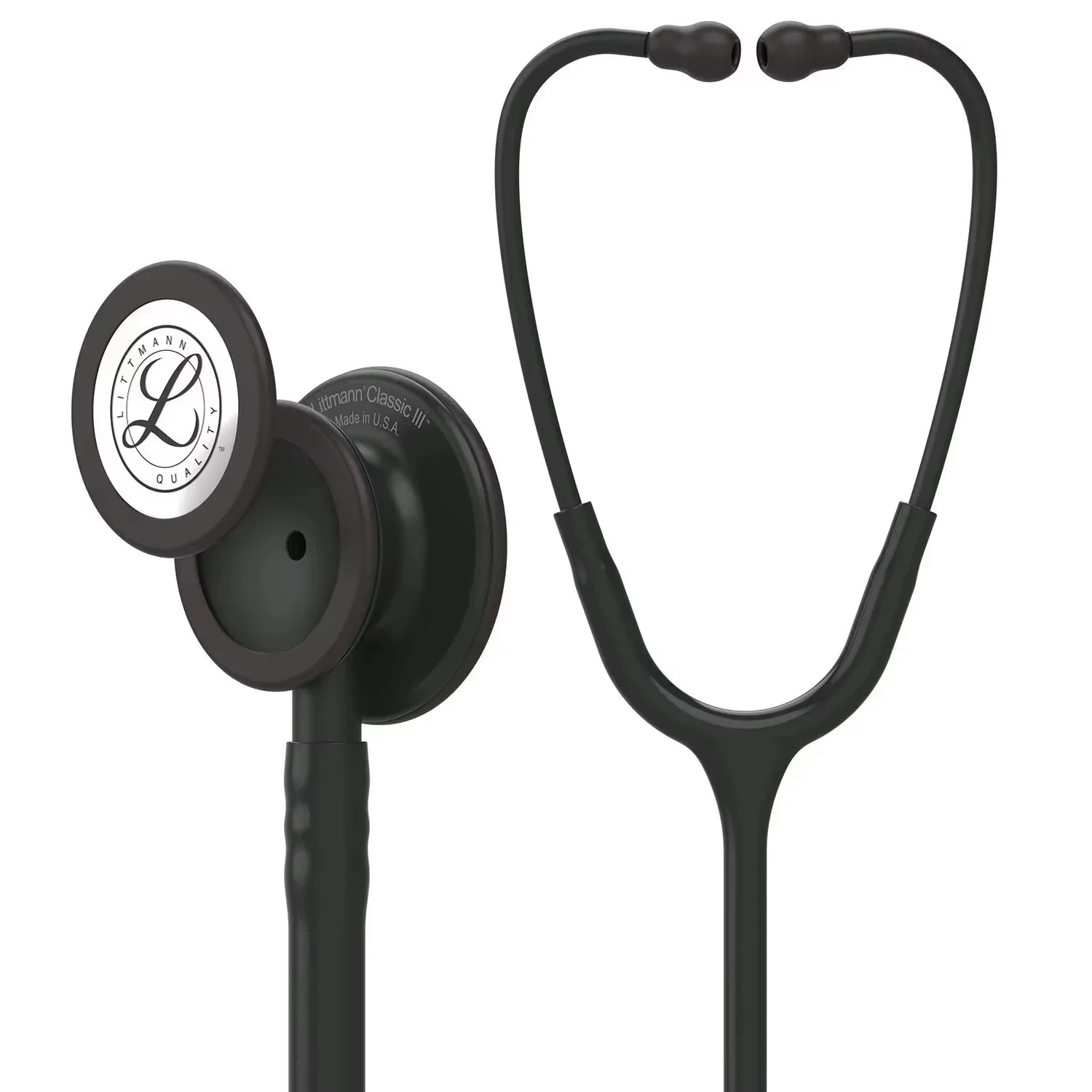 

3M Littmann Classic III Monitoring Stethoscope 5803 All Black Tube Stainless Stem and Headset For Doctor Nurse Health Care