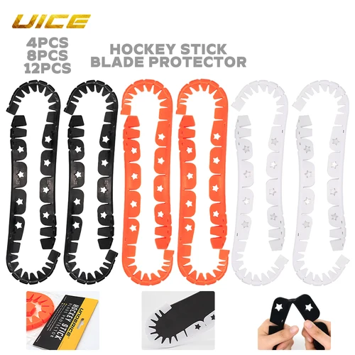 Imagen 1 del producto UICE 4/8/12 Uds palo de Hockey Protector de hoja accesorios de Hockey sobre hielo Material PP palos de Hockey entrenamiento práctica equipo deportivo