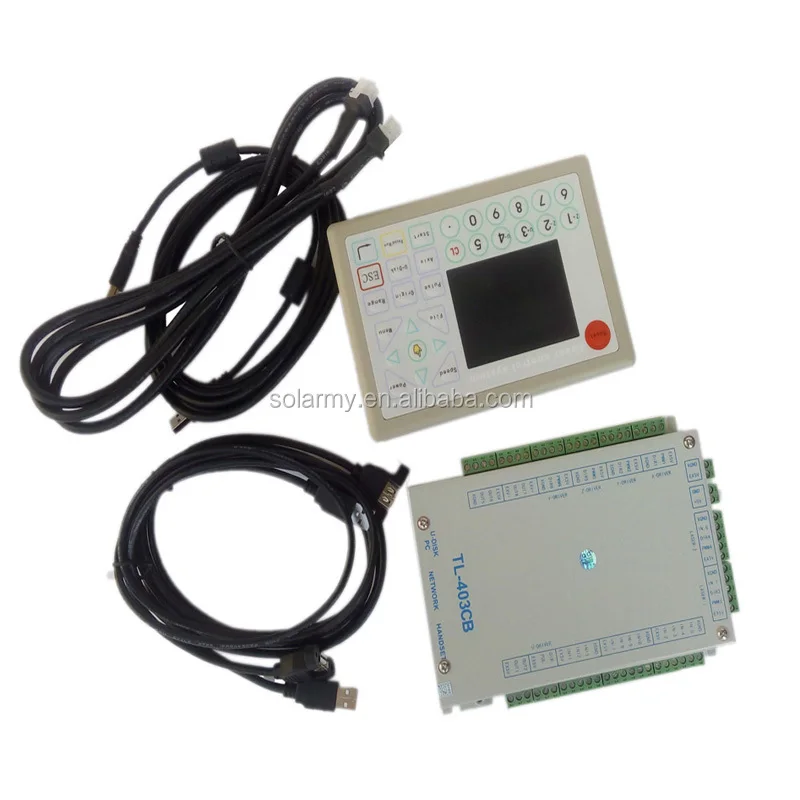 

Карта управления движением для лазерной гравировки и резки Topwisdom CO2 TL408CB (замена TL-A4)