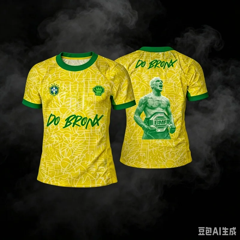 2026 New Summer Fashion Men's Charles Oliveira T-Shirt Black Brazil Edition Family Matching Family Kids Tees
