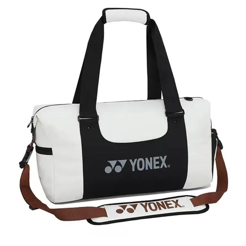 Yonex-Bolso de hombro para raqueta Unisex, bolsa de bádminton duradera de alta calidad con gran compartimento para sujetar todos los accesorios deportivos